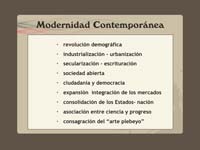 modernidad